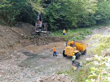 Sanacijska obnova vodotokov in hudournikov po poplavah (13)
